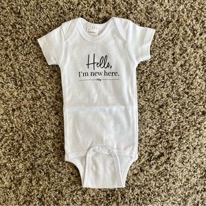 4/$10 - NWOT, Bitsy | Short-Sleeve Bodysuit